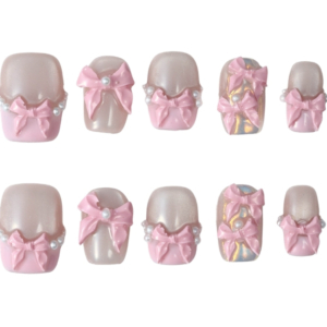 Pink Satin Bow
